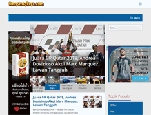 Tablet Screenshot of banyumasraya.com